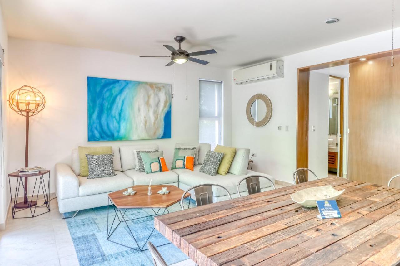 Apartamento Agua de Mar @ Aldea Zama Tulum Exterior foto
